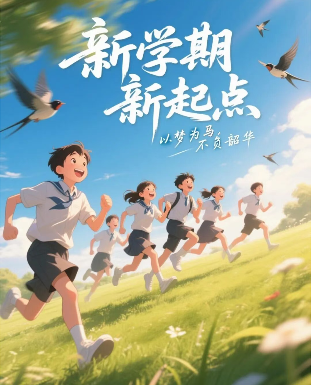 新學(xué)期！德陽(yáng)成外初中部學(xué)子元?dú)鈿w來(lái)，校園重啟沸騰模式